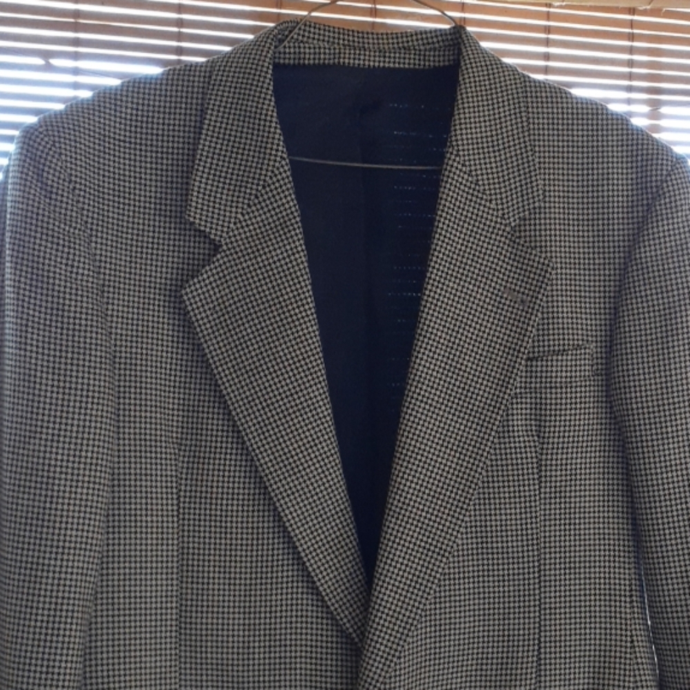 Gianfranco Ruffini Men's Houndstooth Sportcoat